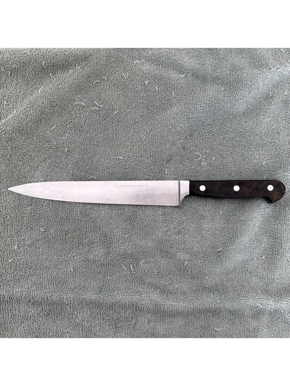 Ed Wusthof Dreizackwerk 4522 20 CM High Carbon X50 Stainless Steel 8" Chef Knife
